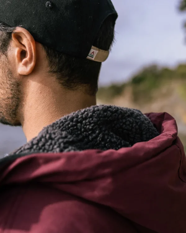 Best Sale Passenger Discover Recycled Sherpa Lined Jacket Wine