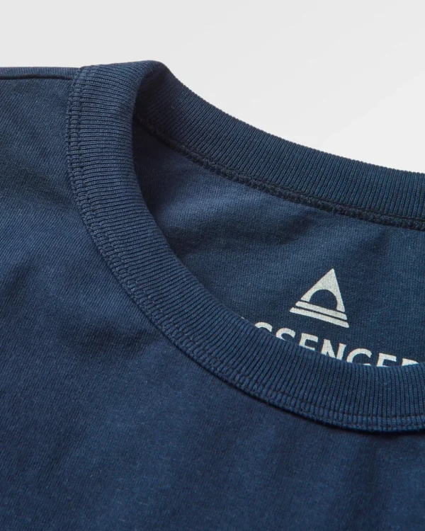 Best Sale Passenger Distance Recycled Relaxed Fit LS T-Shirt Deep Navy