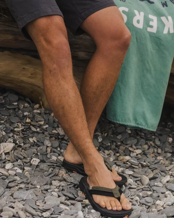 Flash Sale Floris van Bommel Downriver Flip Flop Khaki