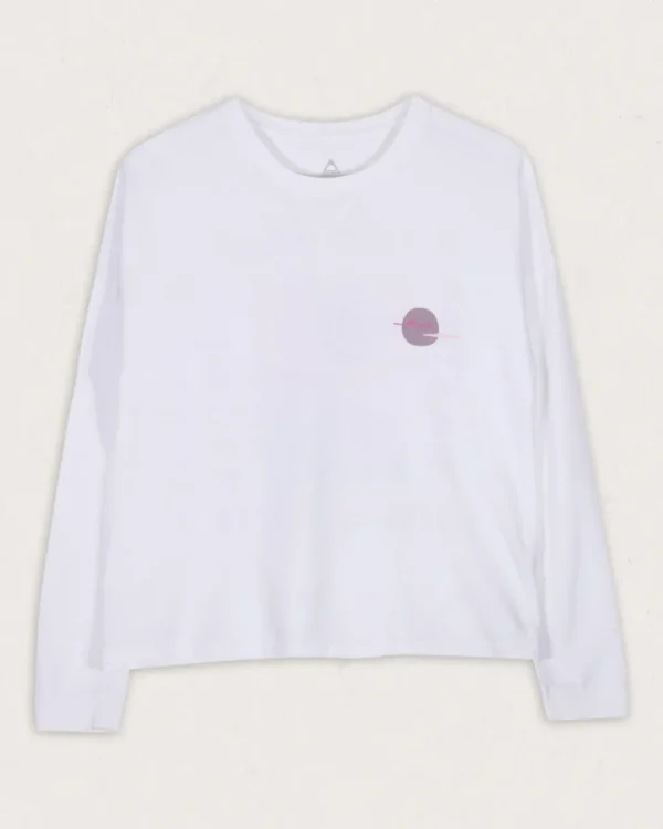 Sale Passenger Dreamer Recycled Cotton Ls T-Shirt White