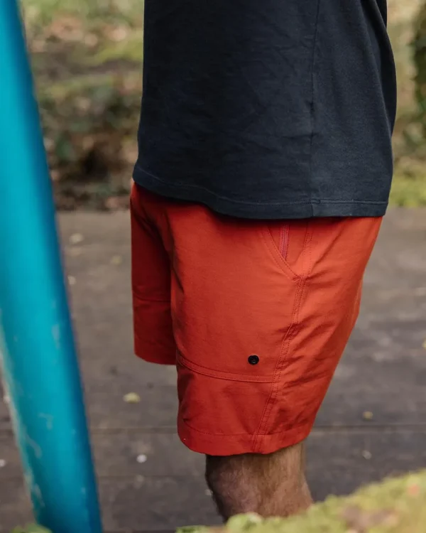 Shop Floris van Bommel Drift All Purpose Short Warm Orange