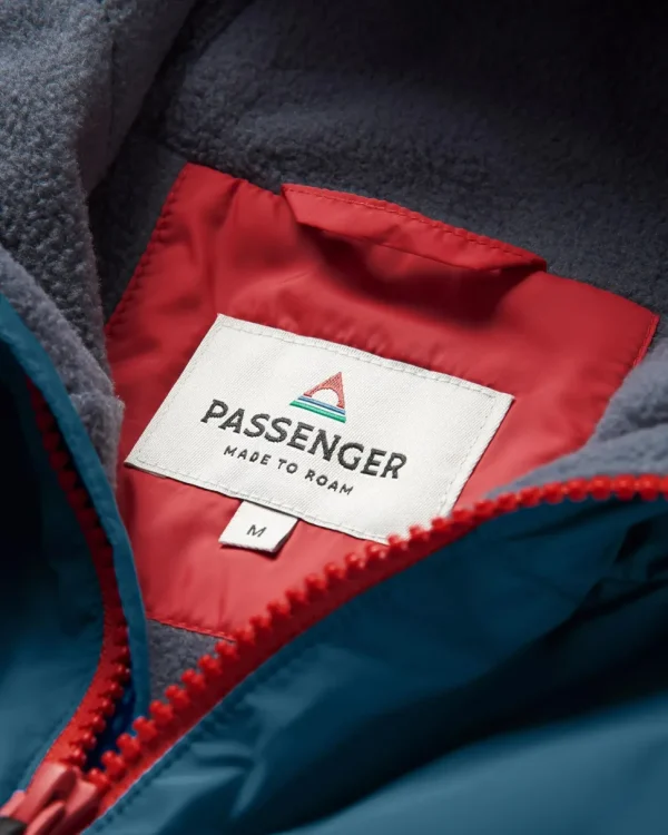 Discount Passenger Dusk Recycled Insulated Jacket Blue Steel
