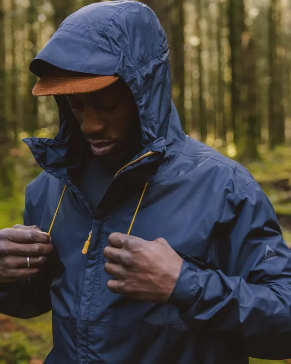 Best Passenger Echo Recycled Water Resistant Jacket Deep Navy