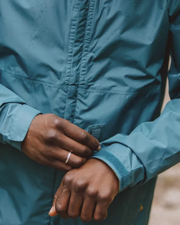 Shop Passenger Echo Recycled Water Resistant Jacket Mediterranean