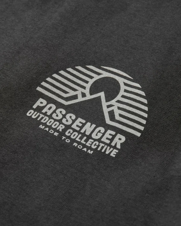 New Passenger Elbio Recycled Relaxed Fit T-Shirt Black
