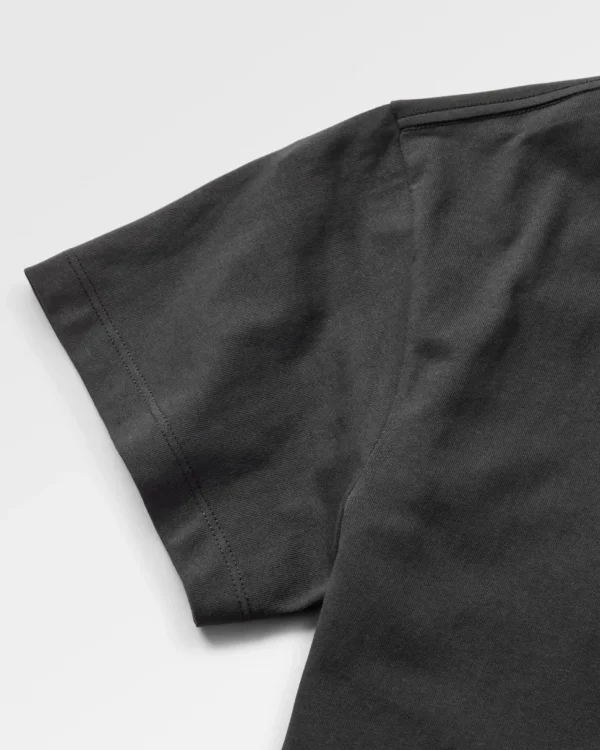 New Passenger Elbio Recycled Relaxed Fit T-Shirt Black
