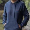 Hot Passenger Escapism Recycled Cotton Hoodie Dark Denim