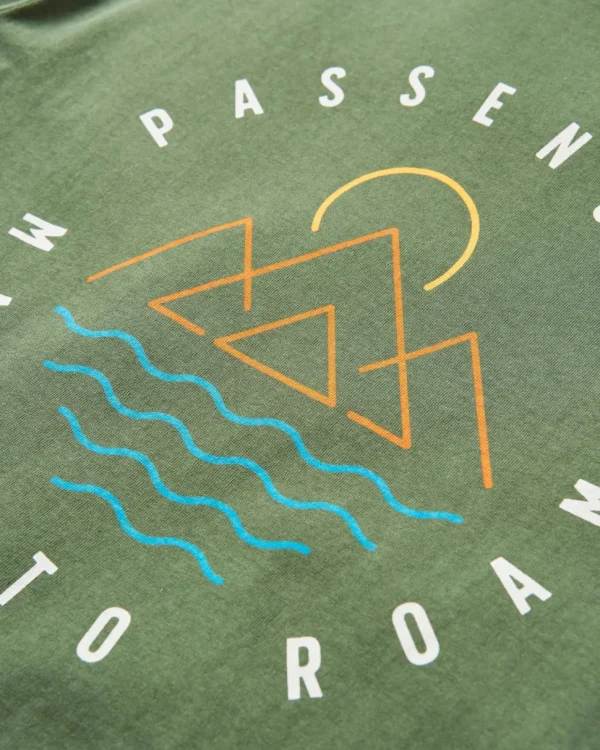 Best Passenger Escapism Recycled Cotton T-Shirt Fir Tree