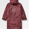 Discount Floris van Bommel Escapism Recycled Sherpa Lined Changing Robe Windsor Wine
