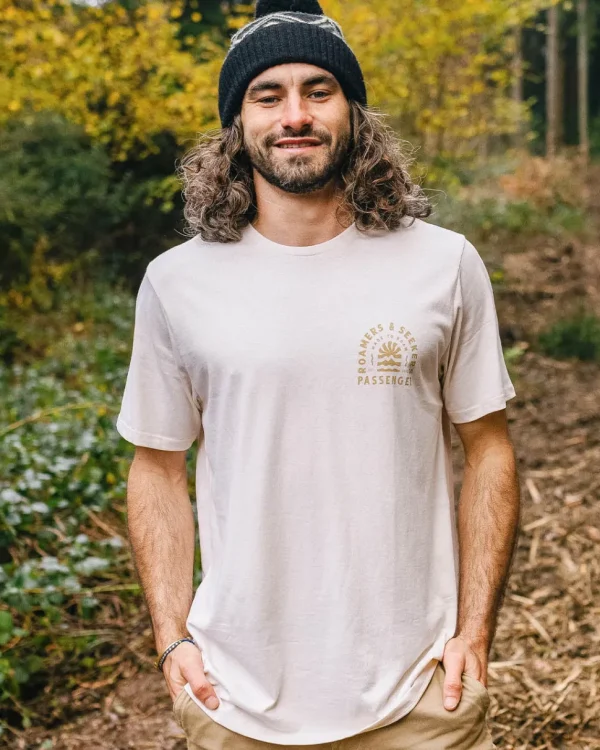 Store Floris van Bommel Evenfall Recycled Cotton T-Shirt Birch