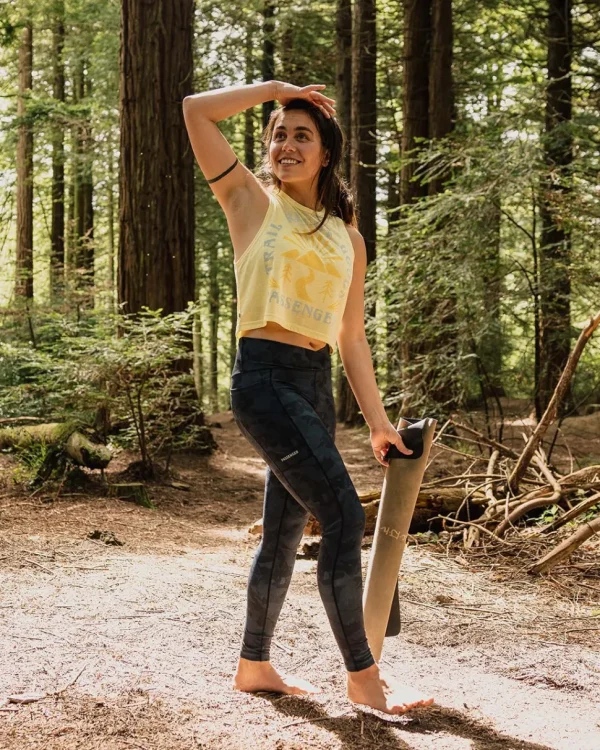 Best Passenger Exhale Active Recycled Tank Top Hazy Yellow