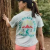 New Passenger Exhale Active Recycled T-Shirt Mint Green