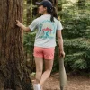 New Passenger Exhale Active Recycled T-Shirt Mint Green