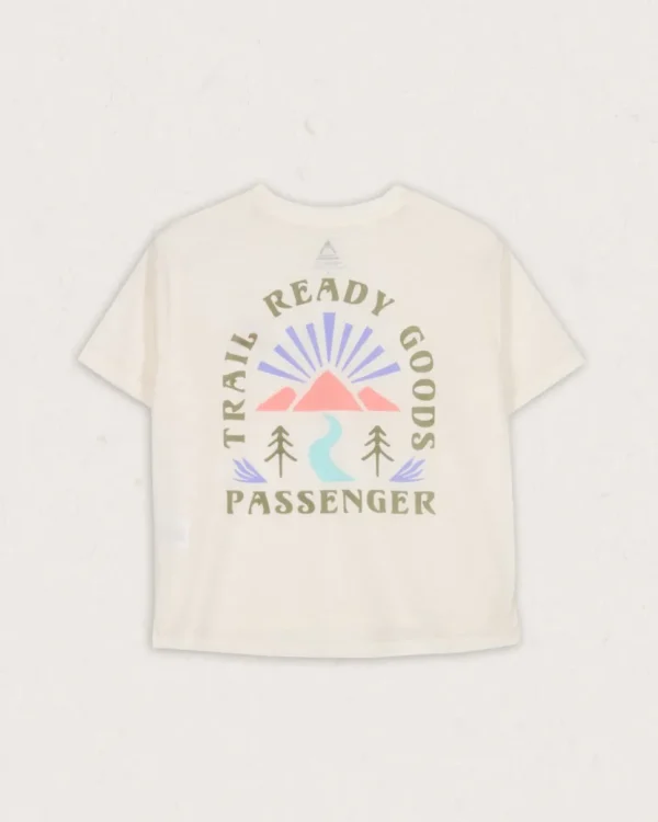 Hot Passenger Exhale Active Recycled T-Shirt Marshmallow