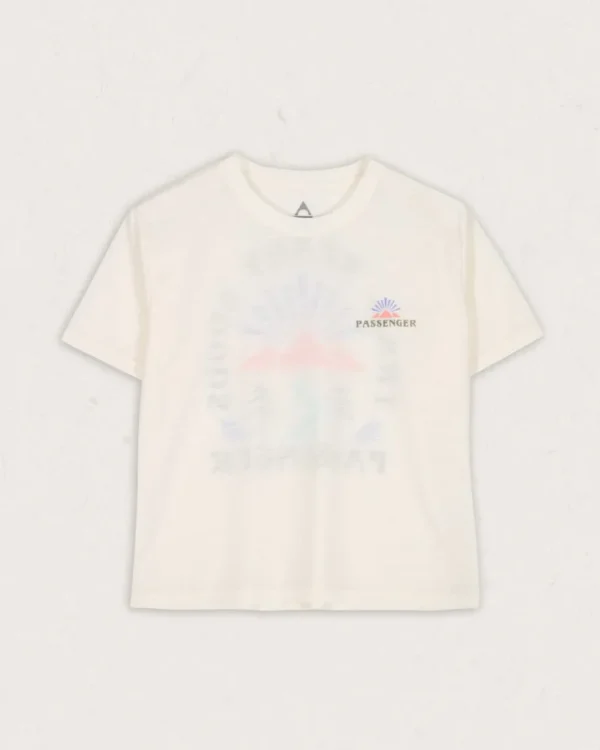 Hot Passenger Exhale Active Recycled T-Shirt Marshmallow