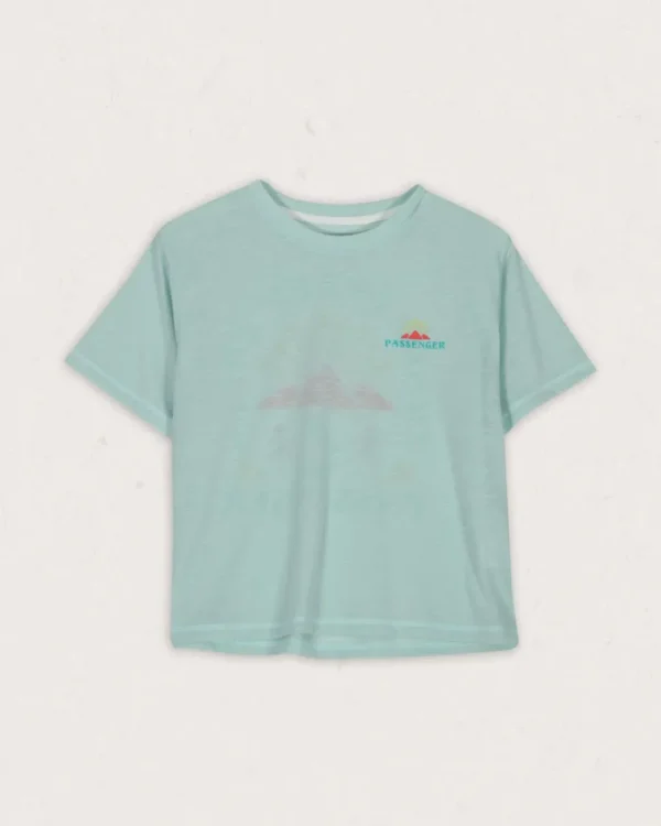 New Passenger Exhale Active Recycled T-Shirt Mint Green
