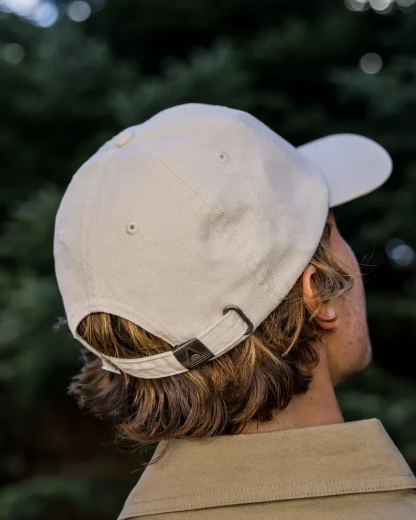 Flash Sale Passenger Fade Recycled Cotton Low Profile 6 Panel Cap Vintage White