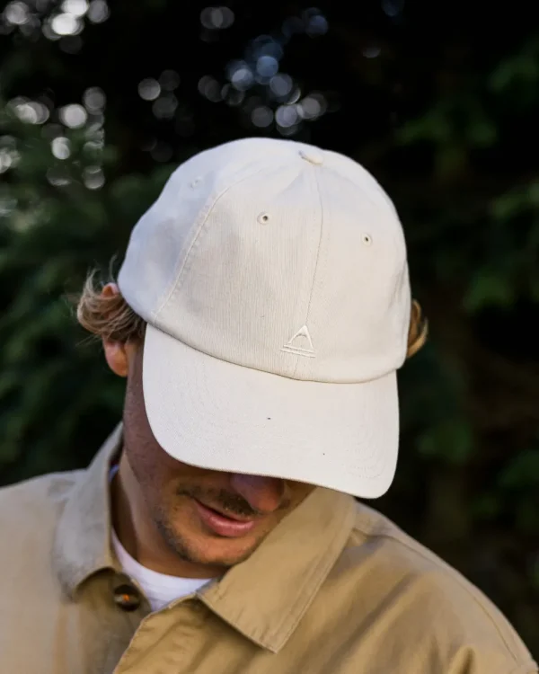 Flash Sale Passenger Fade Recycled Cotton Low Profile 6 Panel Cap Vintage White