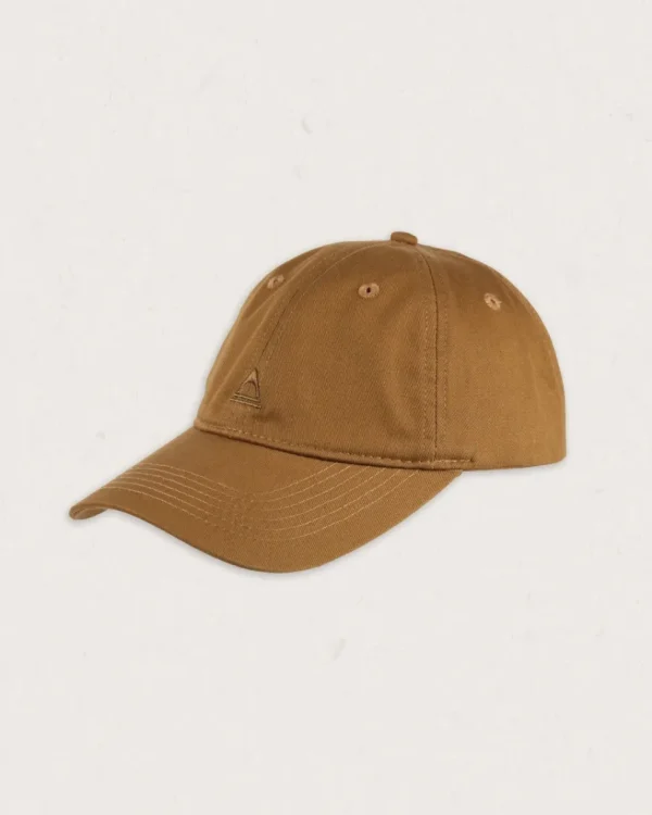 Store Passenger Fade Recycled Cotton Low Profile 6 Panel Cap Mustard Gold