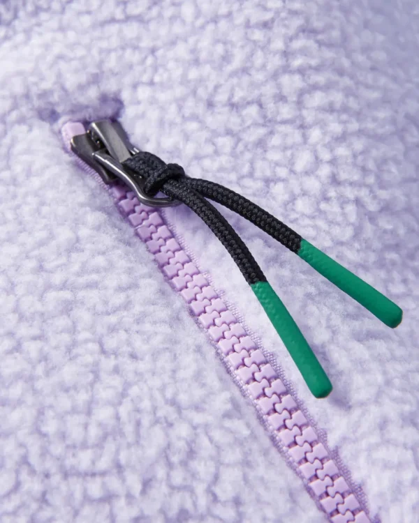 Online Passenger Fairbanks 2.0 Full Zip Recycled Sherpa Fleece Lilac Mist