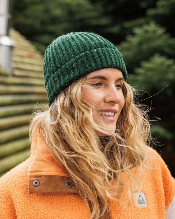 Discount Floris van Bommel Fisherman 2.0 Recycled Cotton Beanie Fir Tree