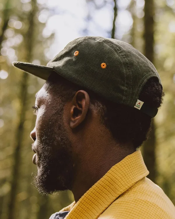 Sale Floris van Bommel Fixie Recycled 5 Panel Cap Khaki
