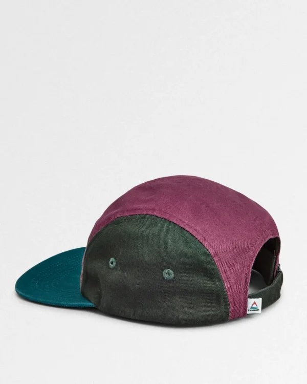 Online Floris van Bommel Fixie Recycled 5 Panel Cap Grape Multi