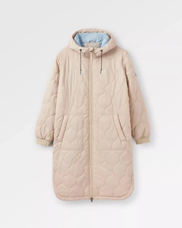 Outlet Passenger Flora 2.0 Long Recycled Insulated Parka White Pepper