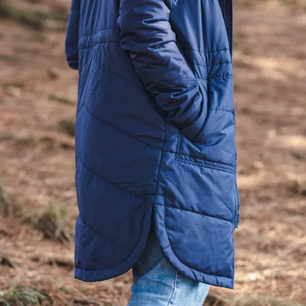Best Sale Passenger Flora Long Recycled Insulated Jacket Rich Navy