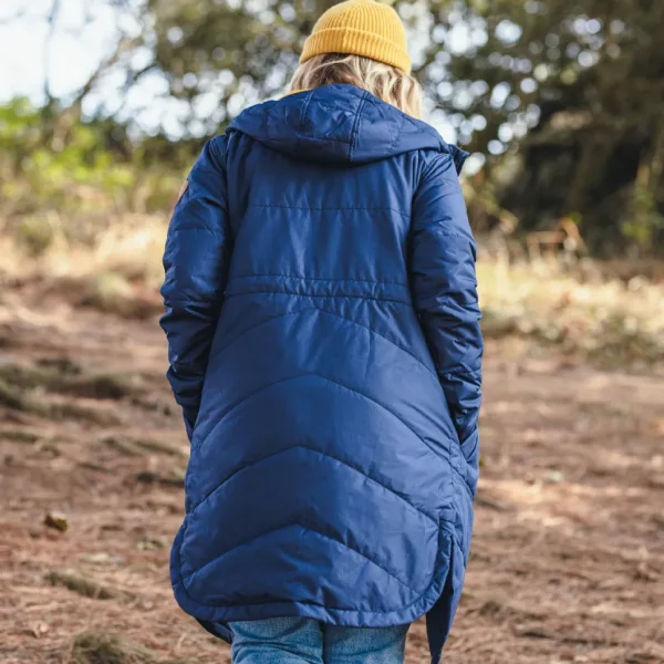 Best Sale Passenger Flora Long Recycled Insulated Jacket Rich Navy