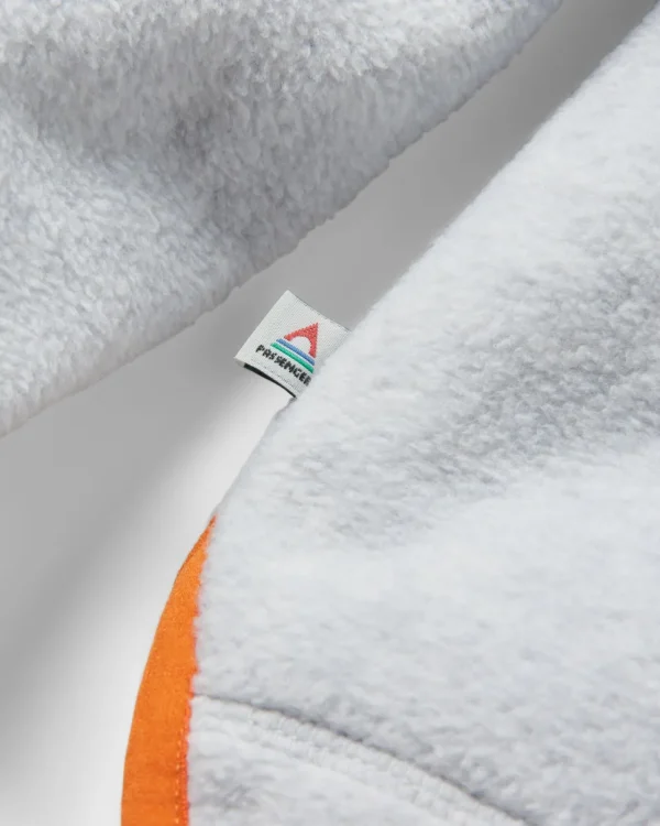 Outlet Passenger Folksy Recycled Polar Fleece Grey Marl