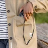 Outlet Passenger Forrest Organic Cotton Oversized Twill Overshirt Biscuit