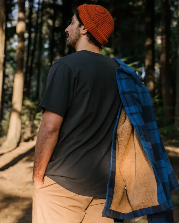 Flash Sale Passenger Freestyle Sherpa-Lined Overshirt True Blue