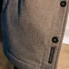 Store Passenger Freestyle Sherpa-Lined Overshirt Grey Marl