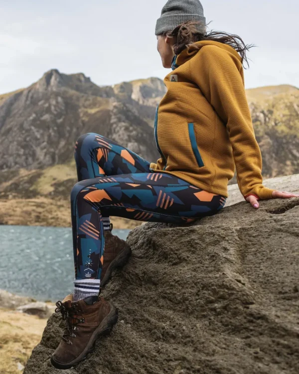 Online Passenger Fresh Air 2.0 Recycled Leggings Apricot Camo