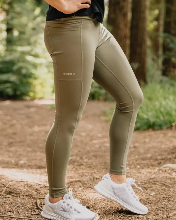Fashion Passenger Fresh Air 2.0 Recycled Leggings Dusty Olive