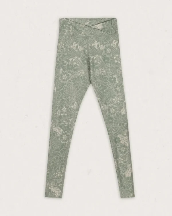 Cheap Passenger Fresh Air Recycled Leggings Pistachio Floral