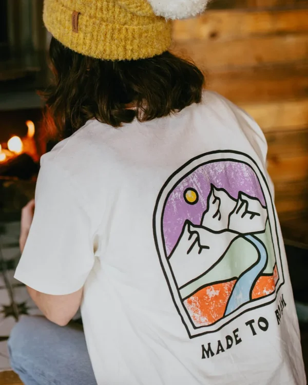 Hot Passenger Friday Collective Recycled Cotton T-Shirt Birch