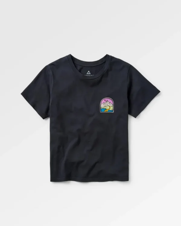 Fashion Passenger Friday Collective Recycled Cotton T-Shirt Black