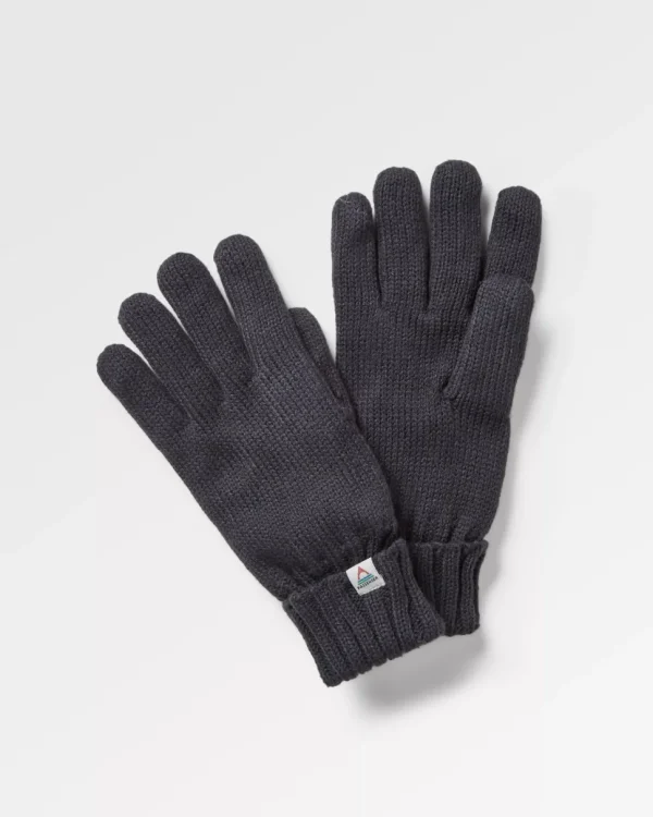 New Passenger Gale Recycled Knitted Gloves Deep Navy