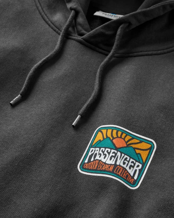 Hot Passenger Golden Hour Hoodie Black