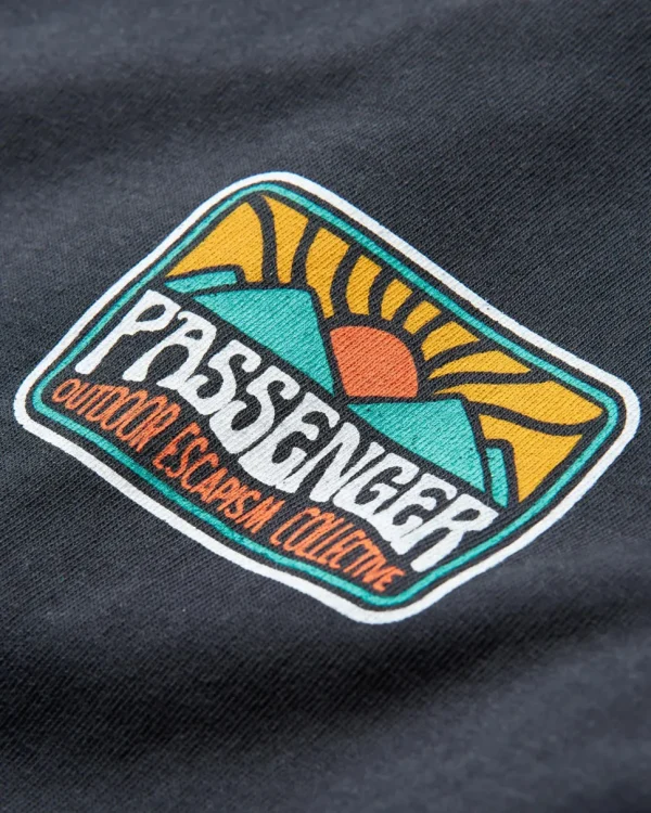 Clearance Passenger Golden Hour LS T-Shirt Black
