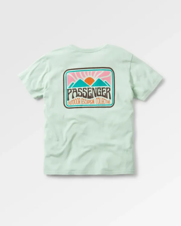 Clearance Passenger Golden Hour Recycled Cotton Oversized T-Shirt Surf Spray