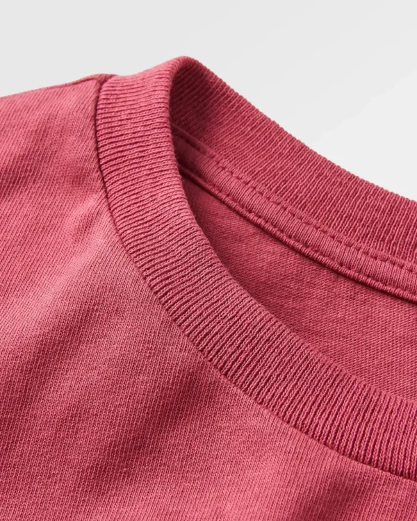Shop Passenger Golden Hour Recycled Cotton Oversized T-Shirt Earth Red