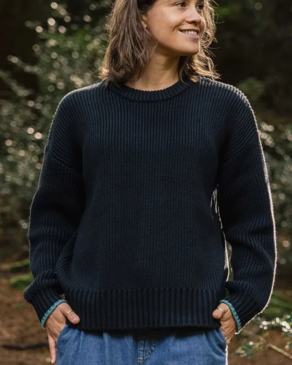 Fashion Passenger Gondwana Classic Knitted Jumper Black