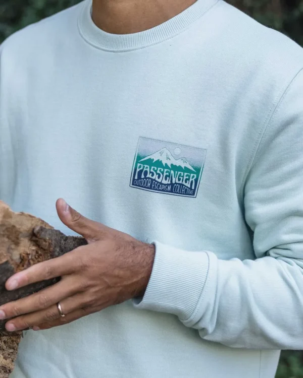 Best Sale Passenger Grounded Organic Cotton Sweatshirt Surf Spray