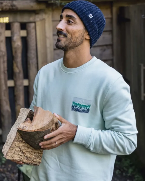 Best Sale Passenger Grounded Organic Cotton Sweatshirt Surf Spray