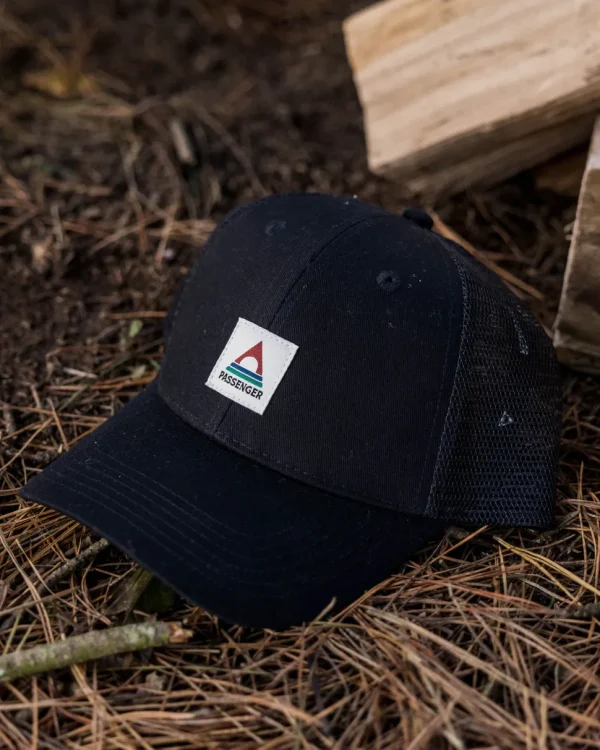 Store Passenger Harbour Mesh Low Profile Snapback Cap Black