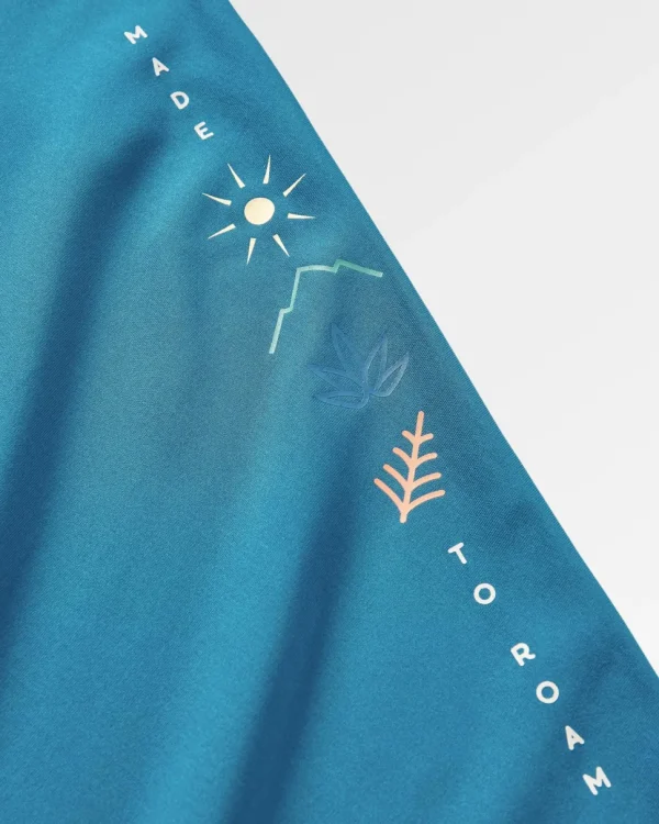 Discount Passenger Hatha Recycled Active Top Corsair Blue