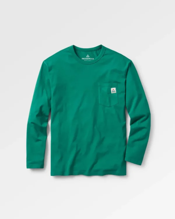 Fashion Passenger Heritage Recycled Relaxed Fit LS T-Shirt Forest Green